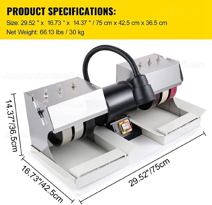 180W Lapidary Cabbing Machine Stone Gemstone Grinding Machine Jewelry Making Cabochon Machine